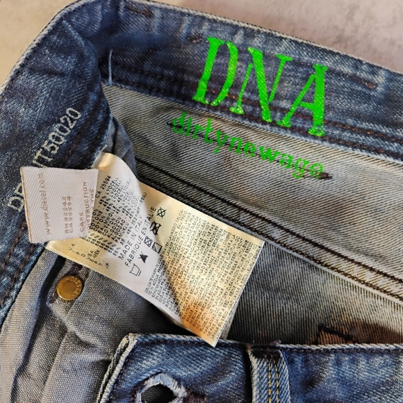 Diesel Larkee DNA Regular Straight Jeans 0882R Faded Wash Italy Mens Size 29x32 - Picture 10 of 15